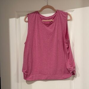All in Motion Pink Muscle Tee